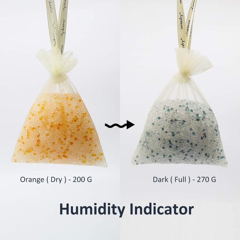 wisedry [ 5 LBS ] Silica Gel Beads Reusable Color