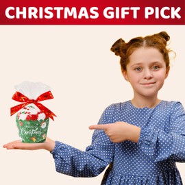 HAPPYPOP Candy Cane Socks Kids Boys Girls - Candy Cane Stockings Stuffers, Kids Christmas Gifts Xmas Socks 4-6 Year Old