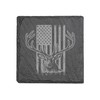 Rogue River Tactical Slate Coaster 4 Pack Hunting Gift Set