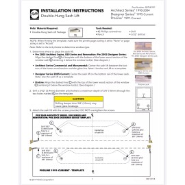 Pella Double Hung Sash Lift - Gold - Metal