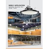 UFO LED High Bay Light 250W 6 Pack ,37500LM 5000K
