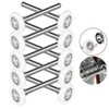 Durable & Quite 2" Sealed 6200ZZ Bearing Nylon Garage Door