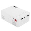 814 Mini Poratble Projector White Housedhold Projector 1080P Support for