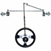 DDBESSIC Go Kart Steering Kit, 640mm Front Steering Wheel Gear