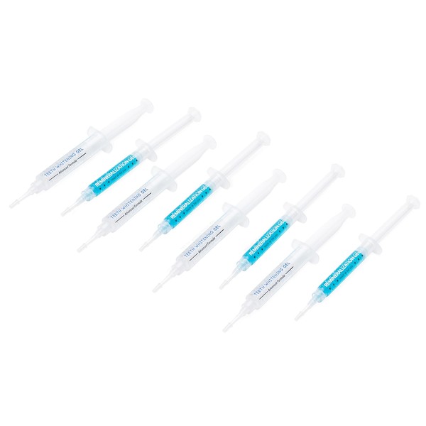Polar Teeth Whitening Gel Refill Kit Contains Months of Teeth Whitening and Remineralization/Desensitizing Blue Gel Perfect Refill for Any Kit