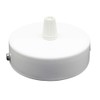Junction Box White Metal in Set with Accessories Diameter 80