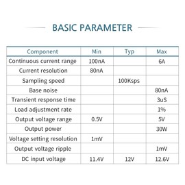 uA Current Power Consumption Tester,DC Analyzer,Power Monitor,Ampere Meter, BLU939