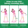 welspo Retractable Golf Swing Trainer Aid with Arm Band, Rhythm