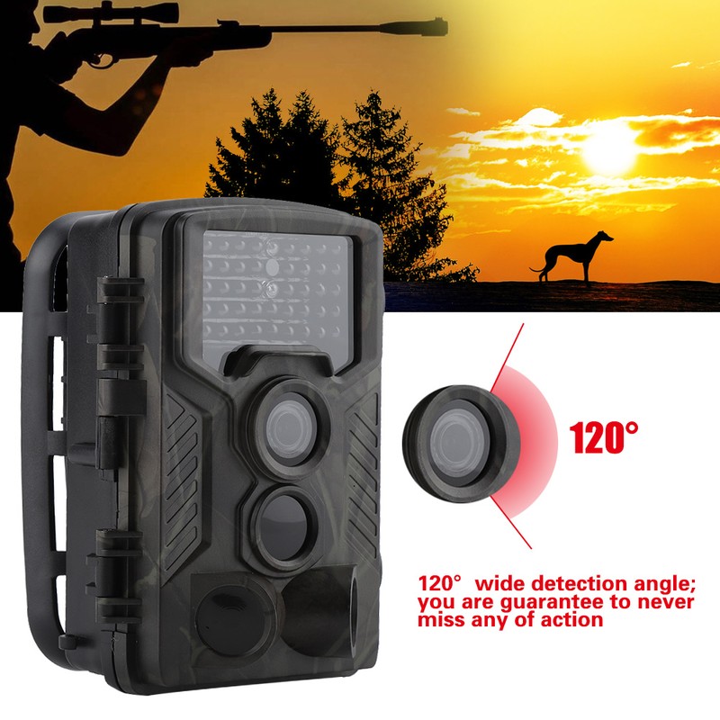Waterproof Trail IR Camera 1080P 12MP HD Wildlife Game Hunting