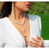 Stocking Stuffers Gifts for Women Layered Pearl Necklace for Women