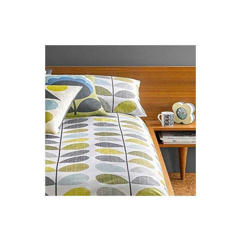 Orla Kiely Scribble Stem Sea Grass / Duck Egg: Housewife