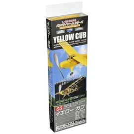 Studio Mid 1/22 Balflyer Junior Series Yellow Cab Rubber Powered Model Airplane Kit BJ-003