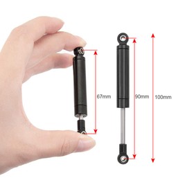 RCLIONS 2pcs RC Shock Absorber 90mm Damper Internal Spring for 1/10 RC Crawler Car TRX4 SCX10 D90 Upgrade Parts