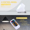 Jizmeyn E12 Base Battery Operated Light Bulb with Remote, 2