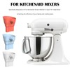 2026 Upgraded Flour Funnel for KitchenAid Stand Mixer, Silicone Foldable