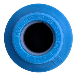 BFG MDPE Fitting für Wasserrohre, Adapter 25mm x 1/2" BSP Außengewinde, für MDPE Kunststoffrohre, 16 Bar, Max. Temp. 45°C, Klemmringverschraubungen