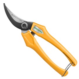 GRÜNTEK Garden Shears IBIS 185mm Compact Bypass Flower Shears Orchid Shears Ultra Sharp 45mm Carbon Steel Blades Heavy Duty Fibreglass Polypropylene Handles Featherlight Durable Construction