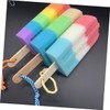 Lurrose Ice Cream Shower Sponge: 3pcs Ice Cream Bath Loofah