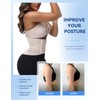 SHAPSHE Waist Trainer Back Support Belt for Women Man Short
