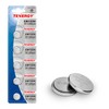 Tenergy CR1220 3V Lithium Button Cell Battery, for Keys, Watches,