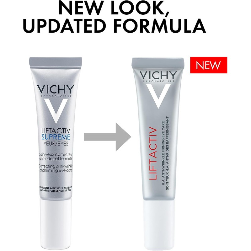 Vichy Liftactiv Crema Contorno Ojos Anti-Edad, Efecto Lifting 360°, 15