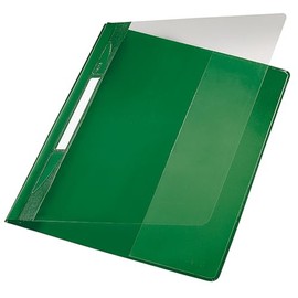 Leitz Exquisite File Folder DIN A4 Wide PVC Green Pack of 1