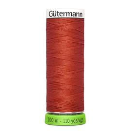 Gütermann G723860-589 Sewing Thread Polyester 589 Orange 100m Metre