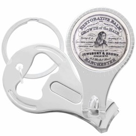 Apothecary Restorative Hair Balm Nail Clippers Plus Bottle Opener Keychain