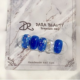 Dara Beauty July Art of the MonthSummer Glitter Seashell Nail❣ - Not selected / 다라뷰티 7월 이달의아트여름 글리터 조개네일❣ - 선택안함