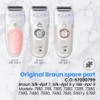 Braun Replacement Epilator Head Shaver Braun Silk-Epil, Series 7, Series