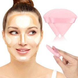 15PCS Makeup Sponge Set Beauty Blender Sponge for Mini Makeup Sponges Triangle Powder Puff with Foundation Blending Soft Make Up Sponges for Face Cosmetic Applicator for Powder Liquid ﻿ (Pink)
