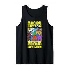 Mademark x SpongeBob SquarePants - SpongeBob Bikini Bottom Proud Citizen Bikini Bottom Houses Tank Top