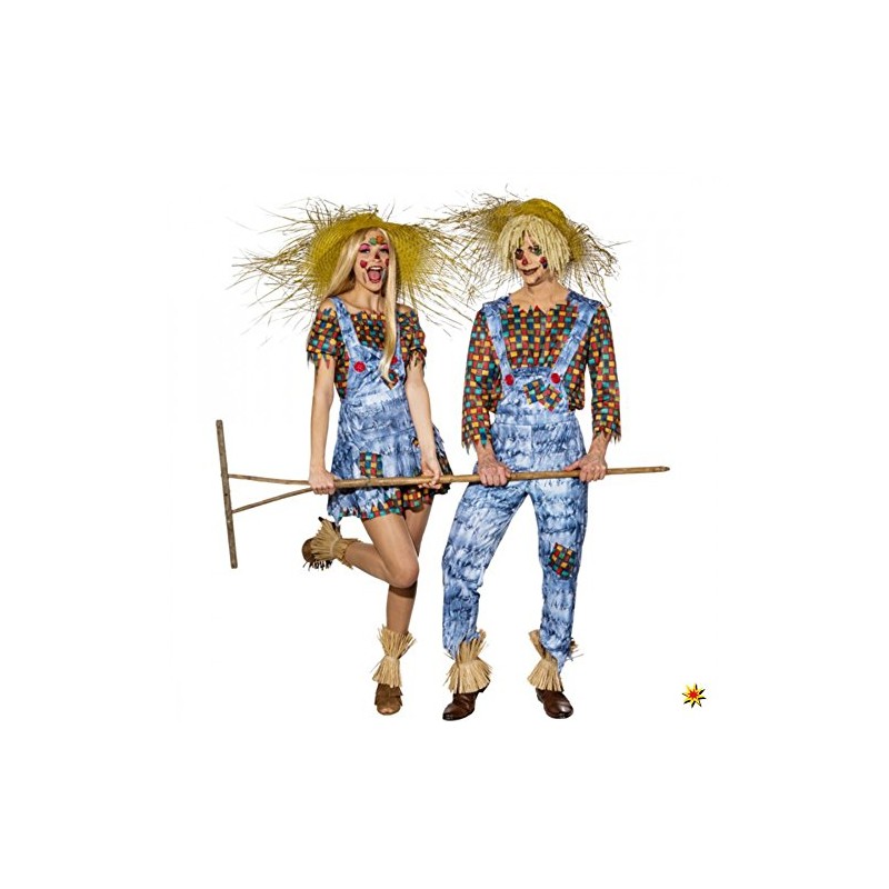 Orlob Women's Scarecrow Fancy Dress Costume, 42/44