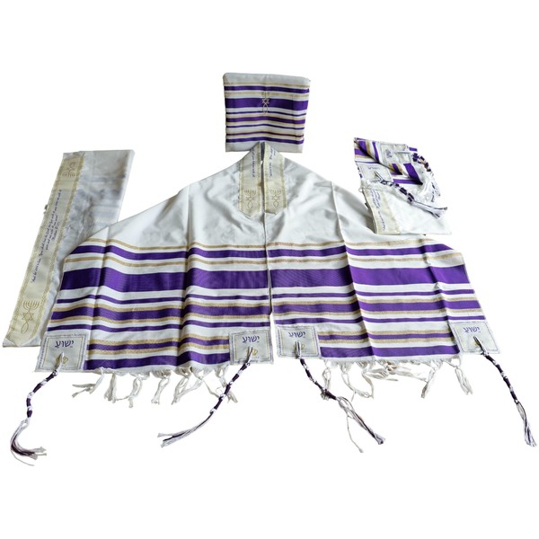 LION OF JUDAH MARKET Messianic New Covenant Prayer Shawl Tallit
