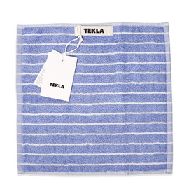 TEKLA Hand Towel, Nordic Tekura Handkerchief, Stripes, Core Collection, 11.8 x 11.8 inches (30 x 30 cm), Brand Ladies, Men's, Gift, Cute, Dad, Birthday, Gift, Plain, Stripe