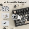 RK ROYAL KLUDGE R98 Pro Wired Mechanical Keyboard, 96% Creamy