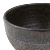 Marui Pottery MR-3-4611 Shigaraki Ware Hechamon, Donburi Rice Bowl, Capacity: