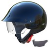 GLX M14 Cruiser Scooter Motorcycle Half Helmet with Free Tinted