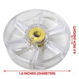 3 Pack Motor Gears Replacement Part Compatible with NutriBullet 600W 900W Blenders NB-101B NB-101S NB-201