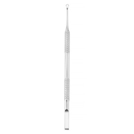 Wjelet Pusher 2-in-1 Manicure Cuticle Pusher Tool,Loop Cuticle Pusher Professional Nail Care Substitute for Staleks Loop Flat Design for Lifts and Removes Cuticles