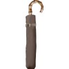 Nakatani Natural Basic Folding Umbrella, UV Bamboo Charcoal Brown [924-048],