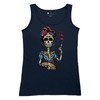 Frida K Sugar Skull Women's Tank Top Calavera Day of