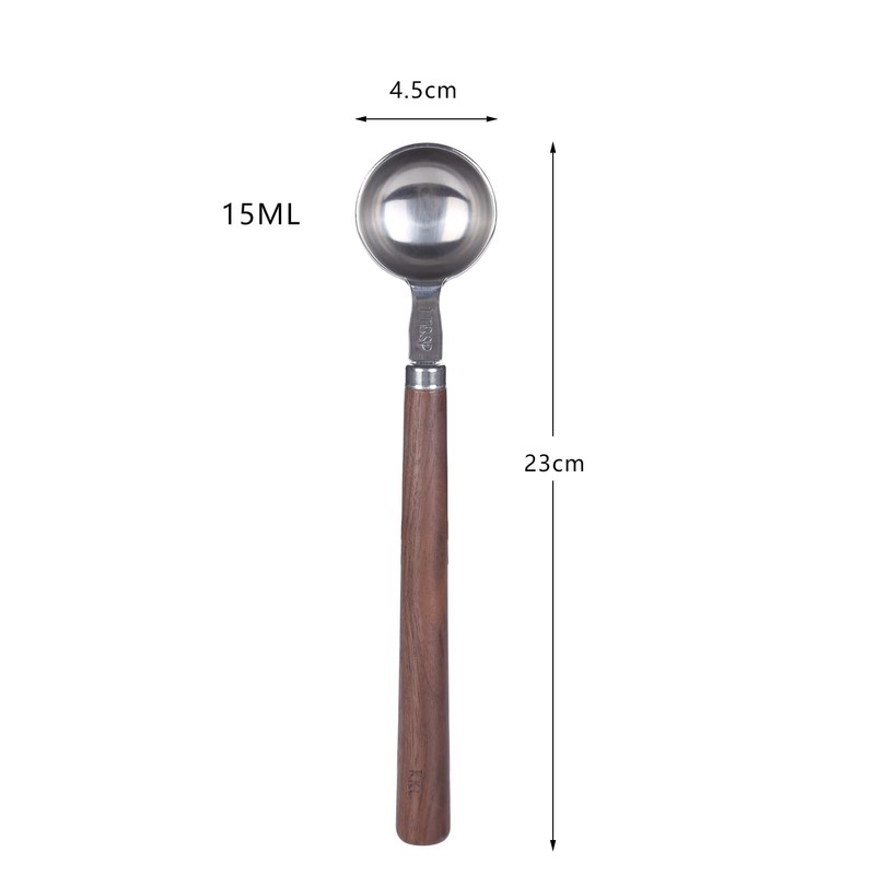 KKC Long Handle Coffee Spoon Measure Coffee Bean Measuring Spoon