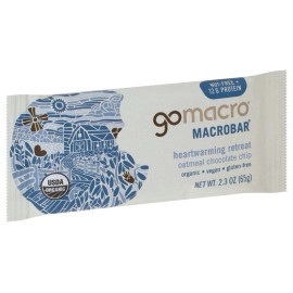Gomacro Organic Macrobar Oatmeal Choclate Chip 2.3 Oz Pack Of 4
