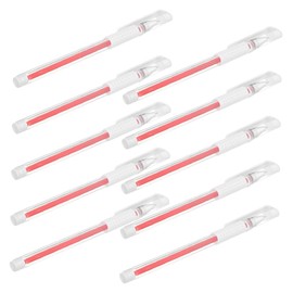 Baluue 10pcs Tattooing Pen Eyebrow Pen Eyebrow Position Pen Position Pen Pens for Tattooing Tattoo Positioning Pen Marking Pen Lips Pen Red Plastic