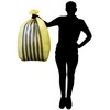 RE-GEN Biohazard Clinical Waste Disposal Tiger Stripe Sacks Bags (1