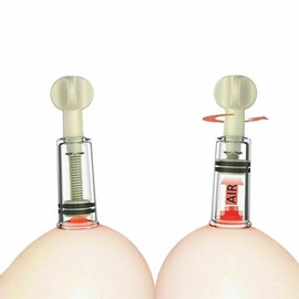 4 pcs Vacuum Twist Suction Cupping Device White Nipple Sucker Rotating Twists Suction Cups Cupping for Relaxation Pain Body Pregnant Woman Breastfeeding