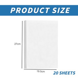 Watercolour Paper 300 g 20 Sheets, 26 x 18.75 cm Watercolour Paper, Watercolour Cards Blank, Medium/Fine Watercolour Paper, Versatile Painting Paper for Watercolour, Oil Painting, Acrylic Picture