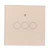 For Tuya Zigbee Light Switch 3‑Gang Remote Control Touch Switch