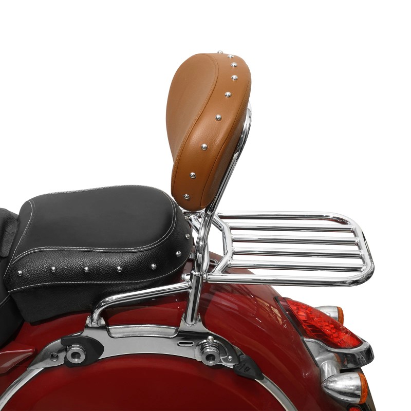 TCMT Backrest Sissy Bar Luggage Rack Fit For Indian Chieftain
